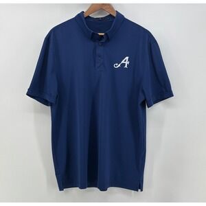 Extracurricular Golf Polo Shirt 4 Aces Men's Medium Navy Blue Performance
